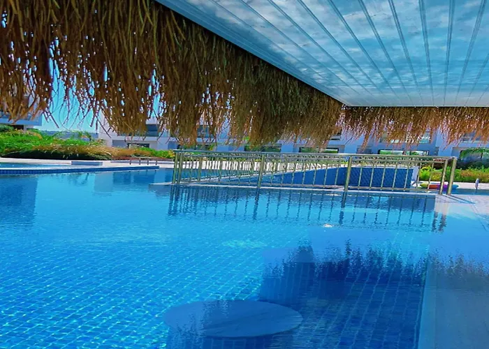 Beachfront Penthouse Apartment, Eco Wellness Resort, Heated Pool * Kyrenia (Northern Cyprus)