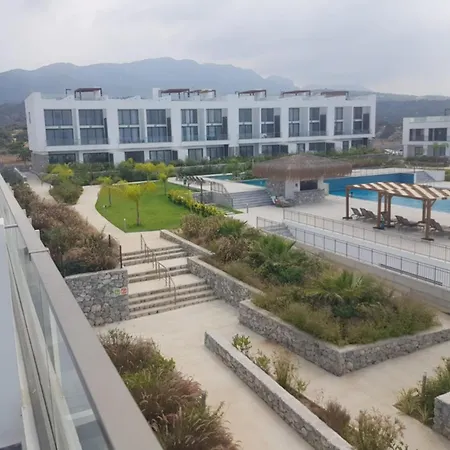Beachfront Penthouse Apartment, Eco Wellness Resort, Heated Pool Apartment Kyrenia (Northern Cyprus)